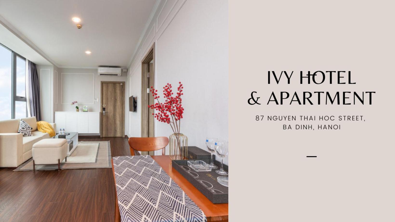 Ivy Hotel & Apartment - Stay 24H Hanoi Buitenkant foto